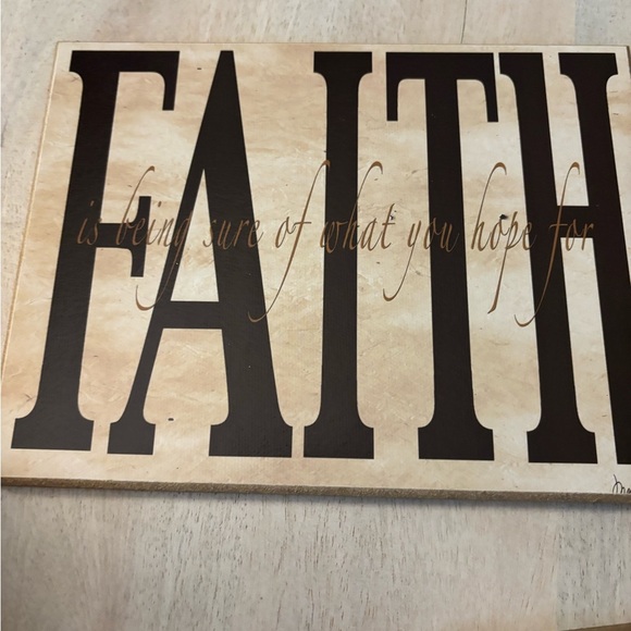 Wall Decor Set - Faith, Hope, Love - live the life you’ve always Imagined - Picture 5 of 6